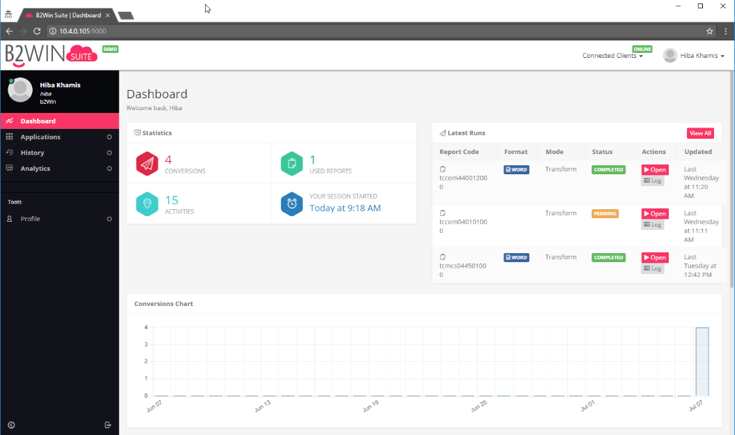 dashboard